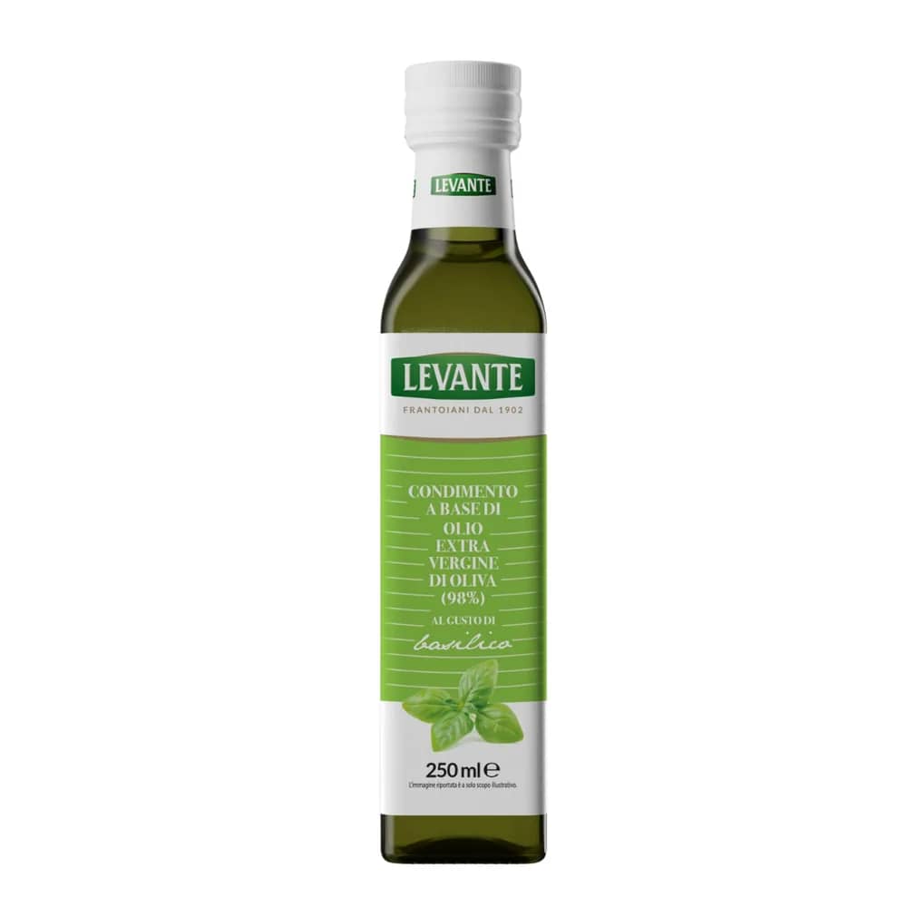Aceite Extra Virgen de Oliva con Albahaca