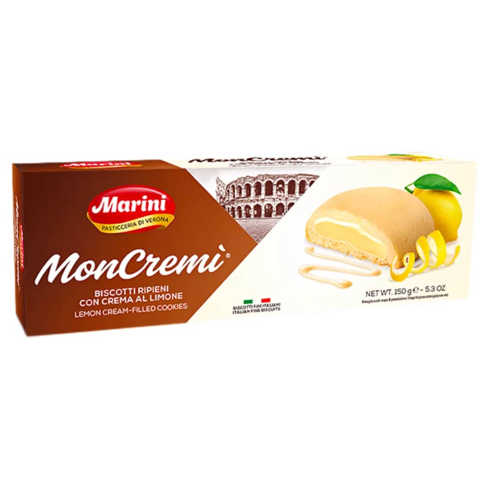 MonCremì Galleta Rellena con Crema de Limón