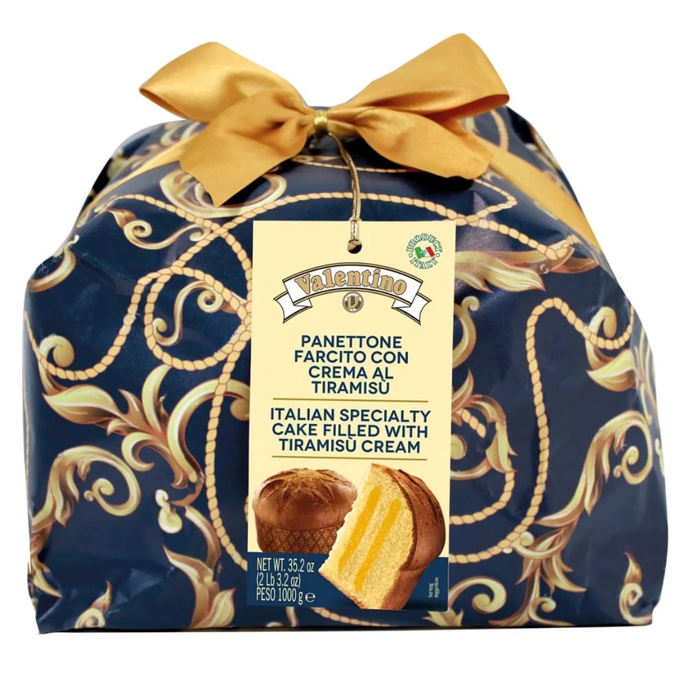 Panettone Premium Relleno con Crema de Tiramisú