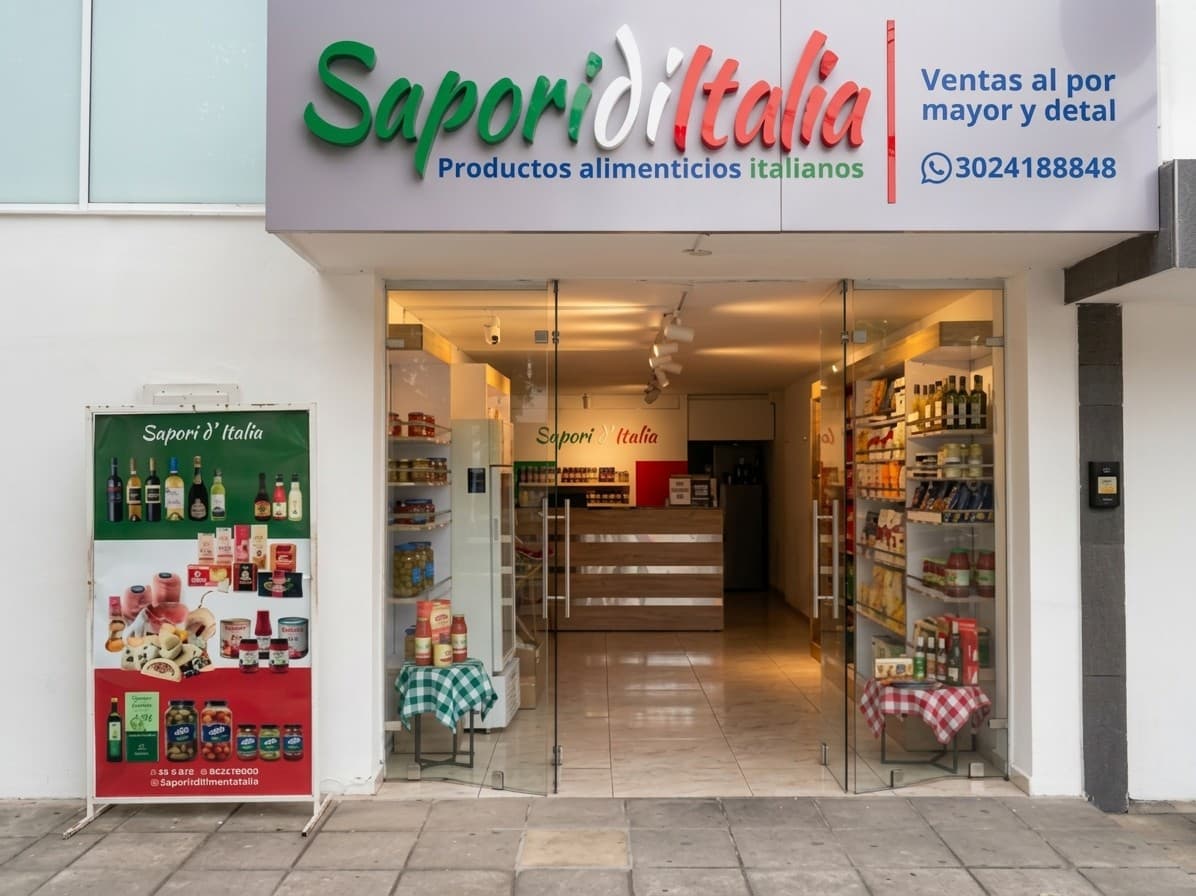 Local físico de Sapori d'Italia